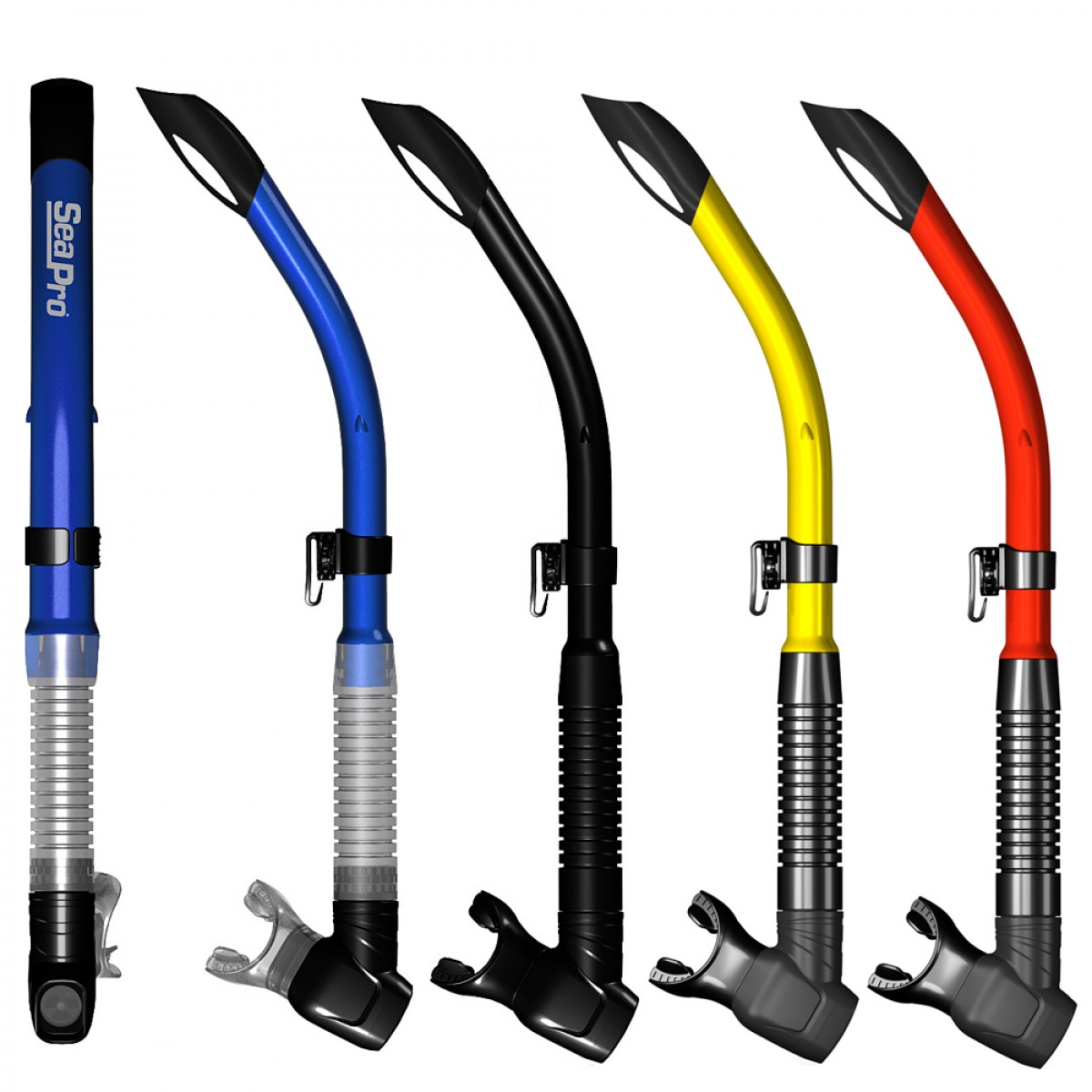 Snorkel SeaPro Comfort SemiDry Snorkel med uovertruffen komfort!